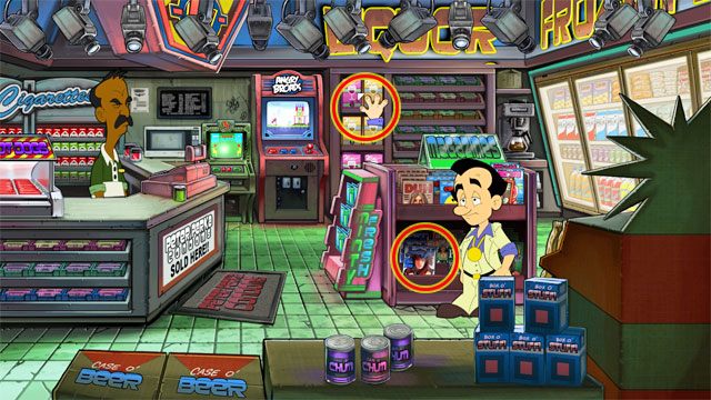 Z regału z tyłu weź wino - 2. Fawn | Solucja Leisure Suit Larry Reloaded - Leisure Suit Larry: Reloaded - poradnik do gry
