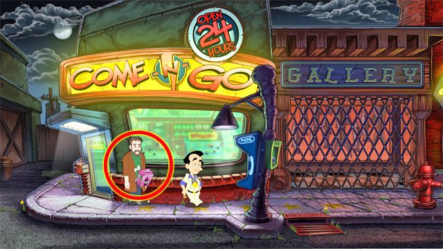 Być może od razu po wyjściu spotkasz szwendającego się faceta - 2. Fawn | Solucja Leisure Suit Larry Reloaded - Leisure Suit Larry: Reloaded - poradnik do gry