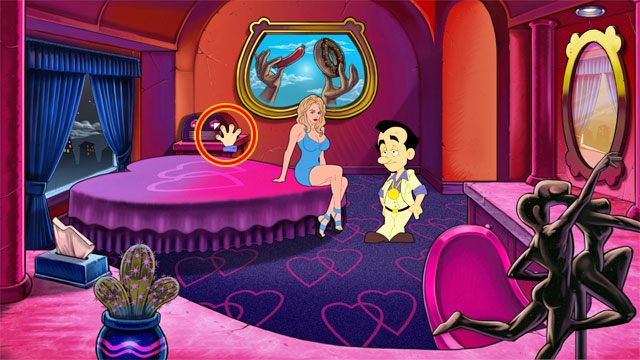 Po wejściu do pokoju będziesz musiał nieco rozgrzać pannę młodą Fawn - 2. Fawn | Solucja Leisure Suit Larry Reloaded - Leisure Suit Larry: Reloaded - poradnik do gry