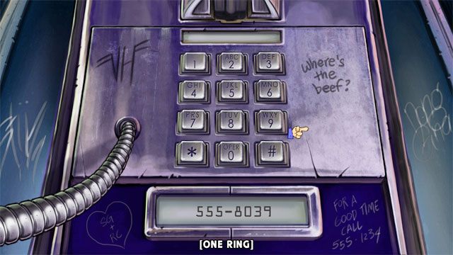 W automacie telefonicznym wybierz numer: 5558039. - 2. Fawn | Solucja Leisure Suit Larry Reloaded - Leisure Suit Larry: Reloaded - poradnik do gry