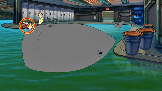 Wyjdź z basenu, a znajdziesz się za drzwiami na 2 piętrze - 4. Jasmine | Solucja Leisure Suit Larry Reloaded - Leisure Suit Larry: Reloaded - poradnik do gry