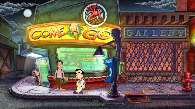 Gdy tylko spotkasz nagiego kolesia zakup od niego jabłko za $1. - 5. Eve | Solucja Leisure Suit Larry Reloaded - Leisure Suit Larry: Reloaded - poradnik do gry