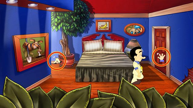 Użyj drzwi do szafy po prawej, a zdobędziesz gumową lalę - 5. Eve | Solucja Leisure Suit Larry Reloaded - Leisure Suit Larry: Reloaded - poradnik do gry