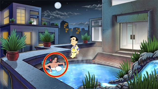 Kliknij rozmawiaj na Eve - 5. Eve | Solucja Leisure Suit Larry Reloaded - Leisure Suit Larry: Reloaded - poradnik do gry