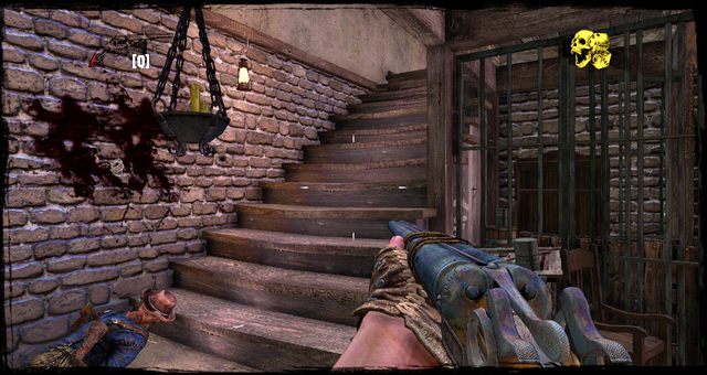 Schody na piętro - 2 - A Fistful of Hot Lead | Solucja | Call of Juarez Gunslinger - Call of Juarez: Gunslinger - poradnik do gry