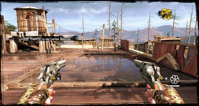 Dach więzienia - 2 - A Fistful of Hot Lead | Solucja | Call of Juarez Gunslinger - Call of Juarez: Gunslinger - poradnik do gry