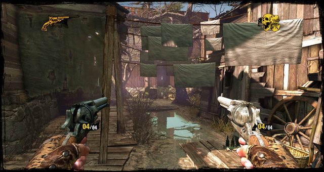 Pranie pod lewej stronie - 2 - A Fistful of Hot Lead | Solucja | Call of Juarez Gunslinger - Call of Juarez: Gunslinger - poradnik do gry