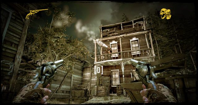 Walka na placu poprzedzona minigrą - 2 - A Fistful of Hot Lead | Solucja | Call of Juarez Gunslinger - Call of Juarez: Gunslinger - poradnik do gry