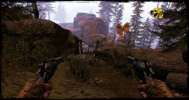 Pierwszy most po rozpoczęciu Rozdziału - 4 - Gunfight at the Sawmill | Solucja | Call of Juarez Gunslinger - Call of Juarez: Gunslinger - poradnik do gry