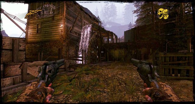 Stary, działający młyn - 4 - Gunfight at the Sawmill | Solucja | Call of Juarez Gunslinger - Call of Juarez: Gunslinger - poradnik do gry