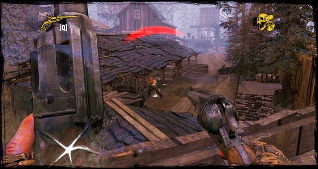 Strzelanina w przy składzie drewna - 4 - Gunfight at the Sawmill | Solucja | Call of Juarez Gunslinger - Call of Juarez: Gunslinger - poradnik do gry