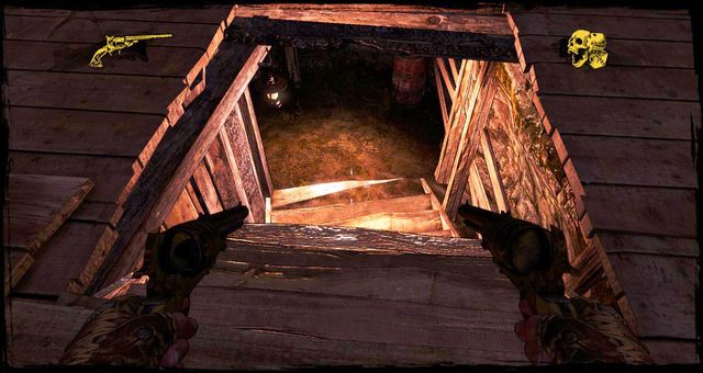 Zejście do kolejnych magazynów - 5 - The Magnificent One | Solucja | Call of Juarez Gunslinger - Call of Juarez: Gunslinger - poradnik do gry