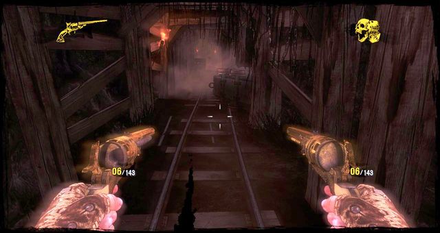 Zawalający się tunel. Biegnij! - 5 - The Magnificent One | Solucja | Call of Juarez Gunslinger - Call of Juarez: Gunslinger - poradnik do gry