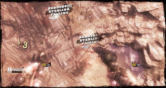 Walka w powietrzu za pomocą minigry - 5 - The Magnificent One | Solucja | Call of Juarez Gunslinger - Call of Juarez: Gunslinger - poradnik do gry