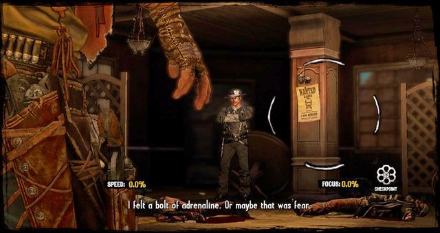 Wykonuj uniki, by przeciwnik cię nie trafił - 6 - Be Quick or Be Dead | Solucja | Call of Juarez Gunslinger - Call of Juarez: Gunslinger - poradnik do gry