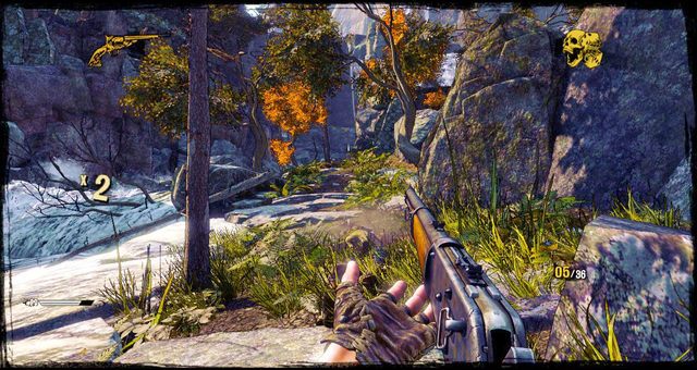 Tutaj idź cały czas w górę - 7 - Dances With Renegades | Solucja | Call of Juarez Gunslinger - Call of Juarez: Gunslinger - poradnik do gry