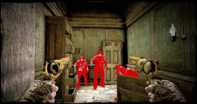 Drugi pokój w którym czas spowalnia - 8 - They Call Me Bounty Hunter | Solucja | Call of Juarez Gunslinger - Call of Juarez: Gunslinger - poradnik do gry