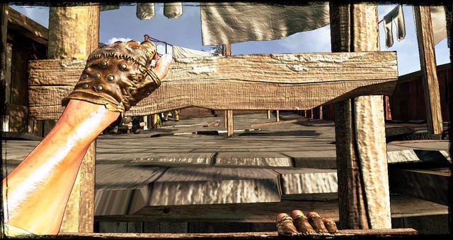 Zejście po drabicnie - 8 - They Call Me Bounty Hunter | Solucja | Call of Juarez Gunslinger - Call of Juarez: Gunslinger - poradnik do gry