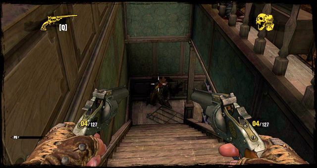 Schody na parter - 8 - They Call Me Bounty Hunter | Solucja | Call of Juarez Gunslinger - Call of Juarez: Gunslinger - poradnik do gry