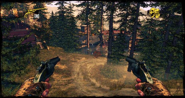 Droga prowadząca do miasteczka - 8 - They Call Me Bounty Hunter | Solucja | Call of Juarez Gunslinger - Call of Juarez: Gunslinger - poradnik do gry