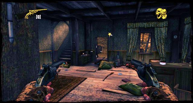 Prawdopodobnie chata Smithów - 8 - They Call Me Bounty Hunter | Solucja | Call of Juarez Gunslinger - Call of Juarez: Gunslinger - poradnik do gry