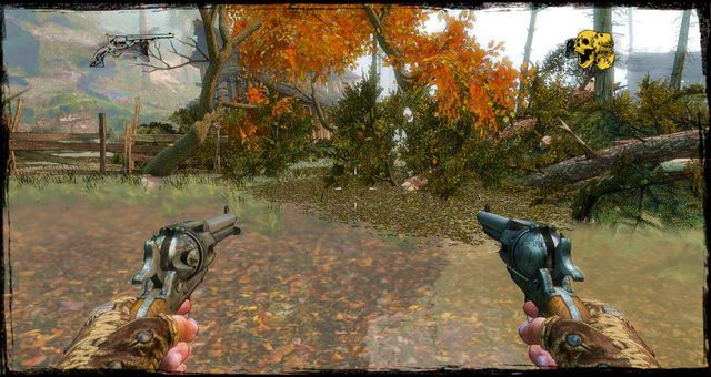 Drzewa, które wskazują przejście - 9 - Bounty Hunter is Still My Name | Solucja | Call of Juarez Gunslinger - Call of Juarez: Gunslinger - poradnik do gry
