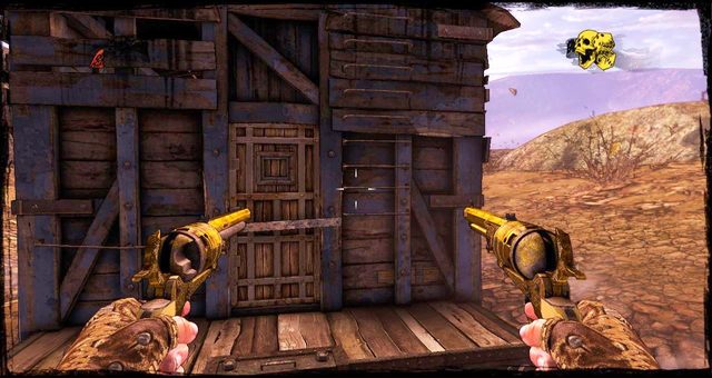 Drabina przy drzwiach - 12 - Death Rides a Steel Stallion | Solucja | Call of Juarez Gunslinger - Call of Juarez: Gunslinger - poradnik do gry