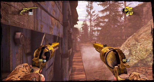 Przejście po kładce przyczepionej do boku pociągu - 12 - Death Rides a Steel Stallion | Solucja | Call of Juarez Gunslinger - Call of Juarez: Gunslinger - poradnik do gry