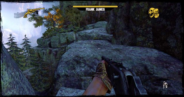 Na tym obszarze kamienie będą opadać z góry - 13 - Without Forgiveness | Solucja | Call of Juarez Gunslinger - Call of Juarez: Gunslinger - poradnik do gry