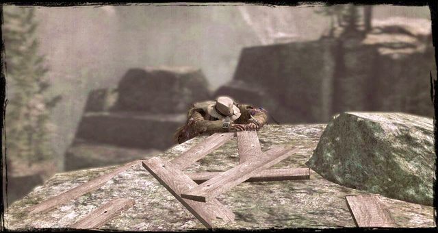 Okaże się jednak, że Frank przeżył i rozstaniecie się w pokoju - 13 - Without Forgiveness | Solucja | Call of Juarez Gunslinger - Call of Juarez: Gunslinger - poradnik do gry