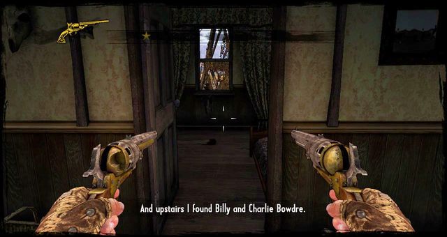 Otwarty pokój na piętrze - Rozdział 1 | Okruchy prawdy (znajdźki) | Call of Juarez Gunslinger - Call of Juarez: Gunslinger - poradnik do gry