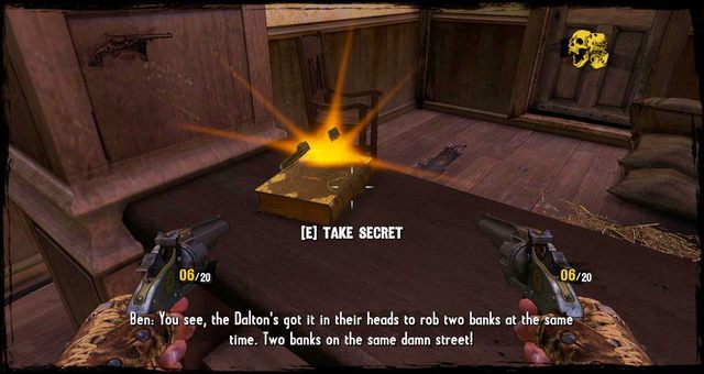 Sekret na Szynkwasie - Rozdział 8 | Okruchy prawdy (znajdźki) | Call of Juarez Gunslinger - Call of Juarez: Gunslinger - poradnik do gry