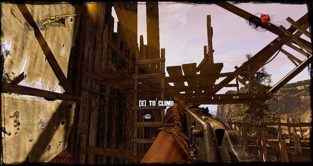 Namiot po którym należy się wspiąć by odblokować kolejny - Rozdział 11 | Okruchy prawdy (znajdźki) | Call of Juarez Gunslinger - Call of Juarez: Gunslinger - poradnik do gry