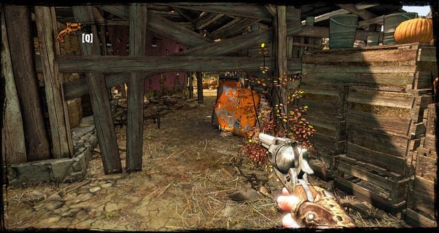 Przejście prawą stronę, ponieważ główne wejście jest zablokowane - 1 - Once Upon a Time in Stinking Springs | Solucja | Call of Juarez Gunslinger - Call of Juarez: Gunslinger - poradnik do gry