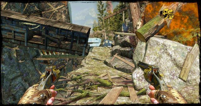 Kolejny wagon, zawali się, gdy przebiegniesz - 10 - Not So Great Train Robbery | Solucja | Call of Juarez Gunslinger - Call of Juarez: Gunslinger - poradnik do gry