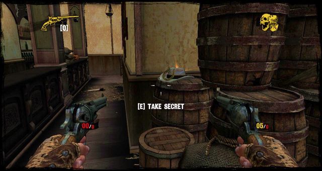 Drugi dom po prawej gdy wchodzisz na główna ulicę - Rozdział 2 | Okruchy prawdy (znajdźki) | Call of Juarez Gunslinger - Call of Juarez: Gunslinger - poradnik do gry