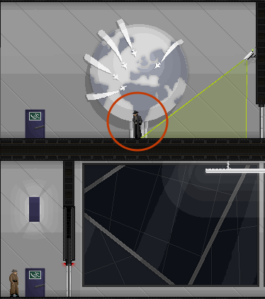 Zaatakuje cię gdy tylko wejdziesz na piętro wyżej - #19 - Gessler - Come and fucking get me (Koniec) | Opis przejścia - Gunpoint - poradnik do gry