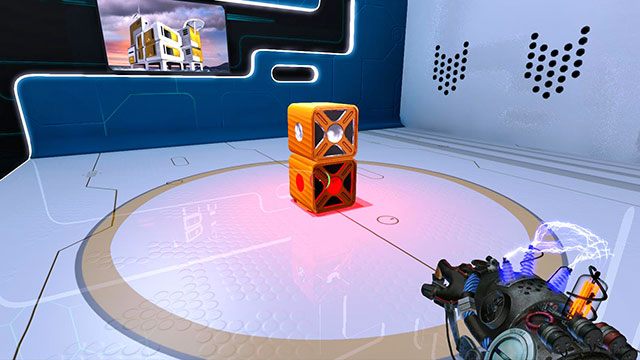 Kostki nie muszą być na środku, ale tak jest pewniej - Introductory Platform | Akt I | Magrunner Dark Pulse - Magrunner: Dark Pulse - poradnik do gry