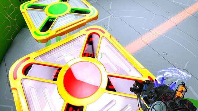 Możesz też zmienić ładunek modułu napędzającego - Intermediate Platform | Akt I | Magrunner Dark Pulse - Magrunner: Dark Pulse - poradnik do gry