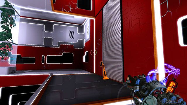 Uważaj, by nie spaść. Ciecz na dole, oznacza szybki zgon - Intermediate Integration | Akt I | Magrunner Dark Pulse - Magrunner: Dark Pulse - poradnik do gry