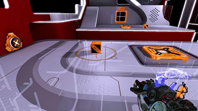 Możesz aktywować kładkę na drugą stronę, klikając na panel aktywacyjny - Intermediate Integration | Akt I | Magrunner Dark Pulse - Magrunner: Dark Pulse - poradnik do gry