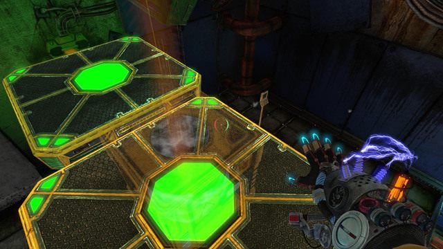 Pamiętaj o zabraniu kostki - Disconnect | Akt II | Magrunner Dark Pulse - Magrunner: Dark Pulse - poradnik do gry