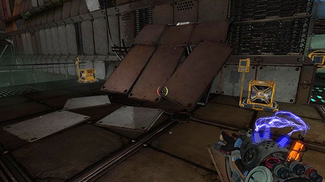 Historia dwóch kostek rozdzielonych przez rozpadające się zabudowania - Captive | Akt II | Magrunner Dark Pulse - Magrunner: Dark Pulse - poradnik do gry