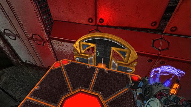 Rozładowanie modułu jest bardzo istotne, żeby kostki nie zostały zepchnięte - Captive | Akt II | Magrunner Dark Pulse - Magrunner: Dark Pulse - poradnik do gry