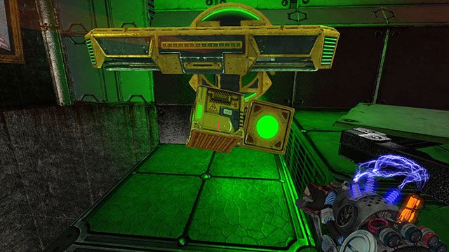 Jeśli trzecia kostka spadnie, zespawnuje się ponownie za ścianą - Captive | Akt II | Magrunner Dark Pulse - Magrunner: Dark Pulse - poradnik do gry