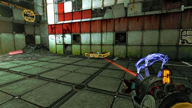 Główna platforma, która zawiezie protagonistę na samą górę - Reflection | Akt II | Magrunner Dark Pulse - Magrunner: Dark Pulse - poradnik do gry