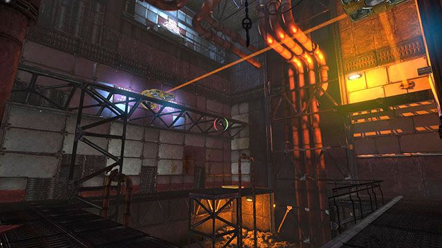 Cała lokacja ogranicza się do tego pomieszczenia - Burning Rust | Akt II | Magrunner Dark Pulse - Magrunner: Dark Pulse - poradnik do gry