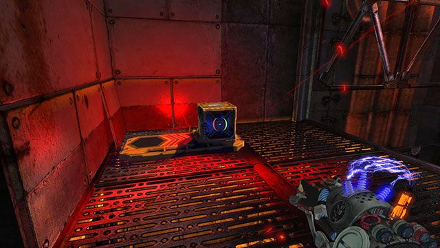 Niestety, ale postawienie tu dwóch kostek nie zadziała - Burning Rust | Akt II | Magrunner Dark Pulse - Magrunner: Dark Pulse - poradnik do gry