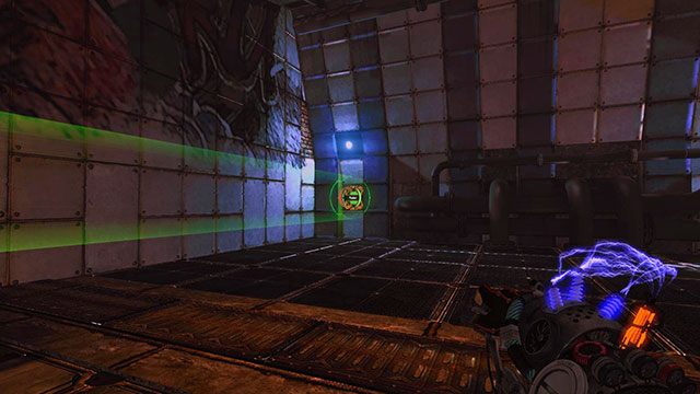 Jedyny sposób na dostanie się do środka hipersześcianu. - Backstage | Akt II | Magrunner Dark Pulse - Magrunner: Dark Pulse - poradnik do gry