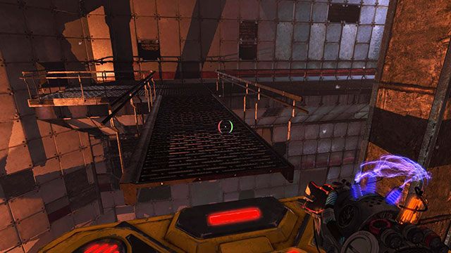 Platforma prowadząca do wyjścia - Backstage | Akt II | Magrunner Dark Pulse - Magrunner: Dark Pulse - poradnik do gry